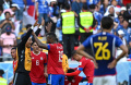Kosta Rika Rayakan Kemenangan dari Jepang