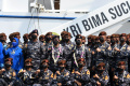 KRI Bima Suci Kembali Usai Berlayar Arungi Nusantara Selama 99 Hari