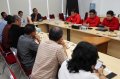 Kunjungan PDIP Ke Kantor Tribun