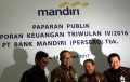 Laporan Kerja Bank Mandiri Triwulan IV/2016
