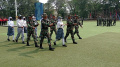 Latihan Gabungan Paskibra Kota Tangerang Jelang HUT Ke-77 RI