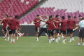 Latihan Timnas Jelang Melawan Irak