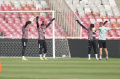 Latihan Timnas Jelang Melawan Irak