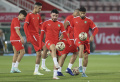 Latihan Timnas Maroko Jelang Semifinal Piala Dunia 2022