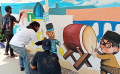 Lomba Mural Berakhlak Sambut Bulan Suci Ramadan 1443 H