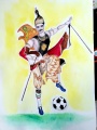Lukisan-lukisan Wayang Karya Maxi Valerioi