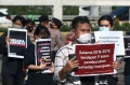 Mahasiswa Berunjuk Rasa Desak DPR Sahkan RUU PKS