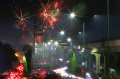 Malam Tahun Baru 2024 di Jembatan Ampera