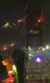 Malam Tahun Baru 2024 di Jembatan Ampera