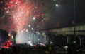 Malam Tahun Baru 2024 di Jembatan Ampera