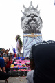 Manager dan Pemain Arema FC Lakukan Tabur Bunga di Stadion Kanjuruhan