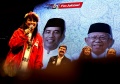 Maria Eva Deklarasi Artis Relawan Jokowi (Artjo)