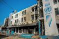 Markas UNRWA Hancur Dibombardir Israel