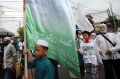 Massa Sambut Kepulangan Habib Rizieq di Petamburan