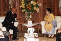 Megawati Didampingi Ahok Bertemu Presiden Afrika Selatan