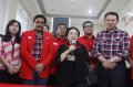 Megawati Mengantar Ahok-Djarot Daftar Pilkada DKI