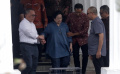 Megawati Soekarnoputri Kunjungi Museum Nasional Pasca Kebakaran