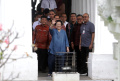 Megawati Soekarnoputri Kunjungi Museum Nasional Pasca Kebakaran