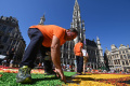Melihat Indahnya Karpet Bunga di Grand Place Brussel
