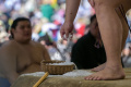 Melihat Jawara Sumo Bertanding di Turnamen Honozumo