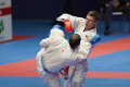 Melihat Karateka Duel di Turnamen Karate 1 Series A
