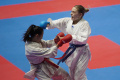 Melihat Karateka Duel di Turnamen Karate 1 Series A