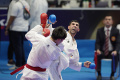 Melihat Karateka Duel di Turnamen Karate 1 Series A