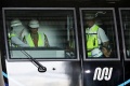 Melihat Kereta MRT di Depo Lebak Bulus
