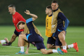 Melihat Latihan Timnas Kroasia Jelang Melawan Argentina