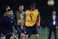 Melihat Latihan Timnas Kroasia Jelang Melawan Argentina