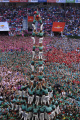 Melihat Menara Manusia pada Kompetisi Castells di Spanyol