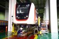Melihat Proses Perawatan Kereta LRT Jakarta