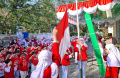 Memperingati HUT ke-78 RI di DHIS Primary Bandung