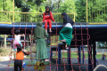 Menghabiskan Waktu Liburan di RPTRA Taman Puring