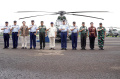 Menhan Prabowo Serahkan 8 Unit Helikopter H225M pada TNI AU