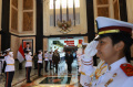 Menhan Prabowo Tingkatan Kerja Sama Militer Indonesia-Singapura