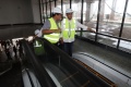 Menhub Tinjau Stasiun Kereta Api Bandara dan Stasiun Cakung 