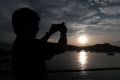 Menikmati Matahari Terbenam di Labuan Bajo