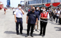 Menteri BUMN Erick Thohir Melepas Mudik Gratis di Tanjung Priok
