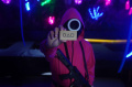 Merasakan Sensasi Squid Game di Strawberry Cafe