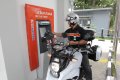 Mesin ATM Ride Thru Sepeda Motor BNI