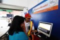 Mesin CIM Untuk Cetak Tiket KA di Stasiun Malang