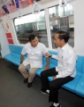 MRT Jadi Saksi Sejarah Pertemuan Jokowi dan Prabowo