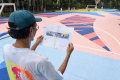 Mural Gelora Ragam Hiasi 4 Lapangan Taman Menteng Mural Gelora Ragam Hiasi 4 Lapangan Taman Menteng