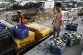 Nelayan Perkampungan Kalibaru Cilincing Jakarta