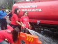 Ngabuburit Bersihkan Separator di Solo