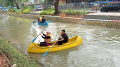 Objek Wisata Perahu Kano Tangerang