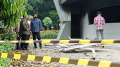 Olah TKP Pembakaran Pospol Pejompongan 
