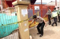 Olah TKP Penggerebekan Teroris di Bekasi