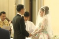 Olga Lydia dan Raphael Aris Utama Nikah di Gereja Katedral